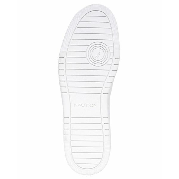 ナウティカ スニーカー シューズ メンズ Men's Bascule Casual Flat Sneakers White, Gray, Navy｜asty-shop2｜04