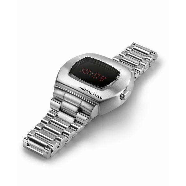 ハミルトン 腕時計 アクセサリー メンズ Unisex Swiss Digital Pulsar Stainless Steel Bracelet Watch 34.7x40.8mm -｜asty-shop2｜04