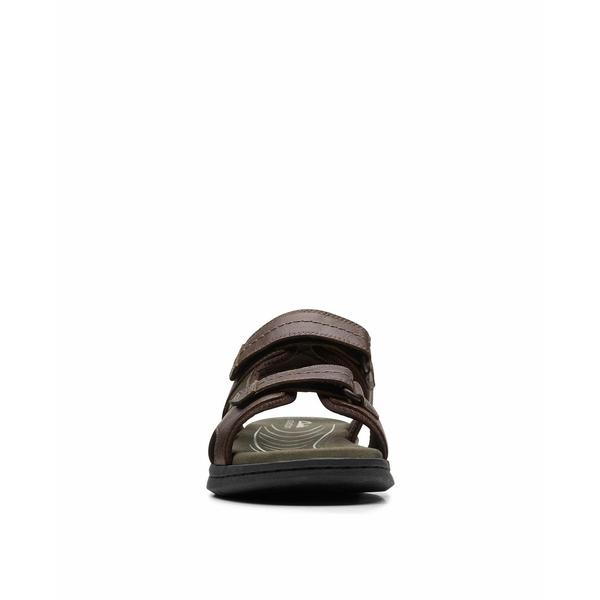 クラークス サンダル シューズ メンズ Men's Walkford Casual Walk Sandals Tan Leather｜asty-shop2｜04