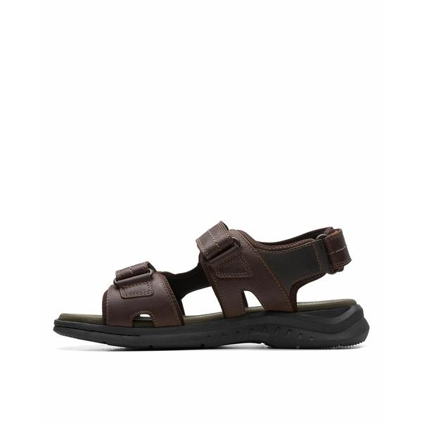 クラークス サンダル シューズ メンズ Men's Walkford Casual Walk Sandals Tan Leather｜asty-shop2｜05