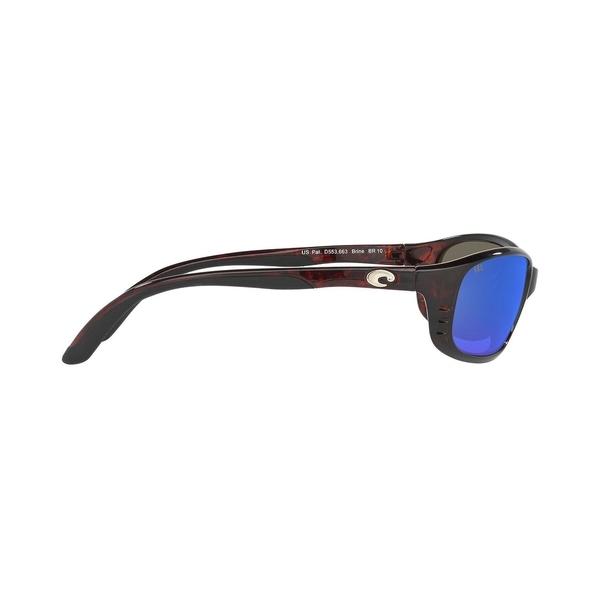コスタデルマール メンズ サングラス・アイウェア アクセサリー Costa Del Mar Egret 580P Polarized Sunglasses Silver Blue