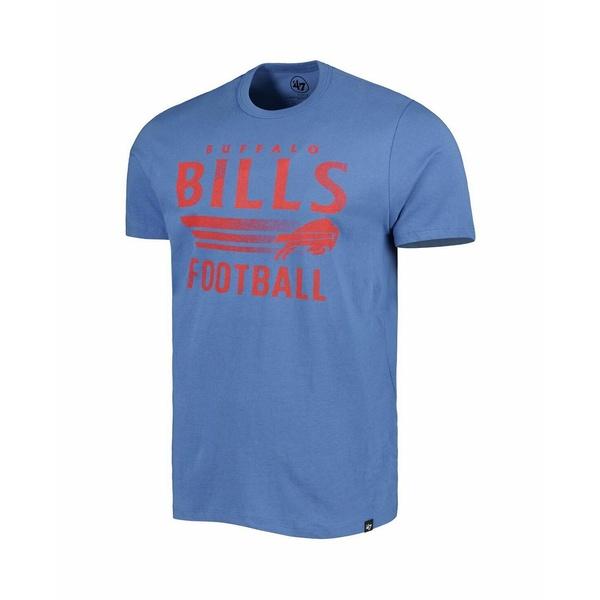 ４７ブランド Tシャツ トップス レディース Men's Royal Buffalo Bills Wordmark Rider Franklin T-shirt Royal｜asty-shop2｜02