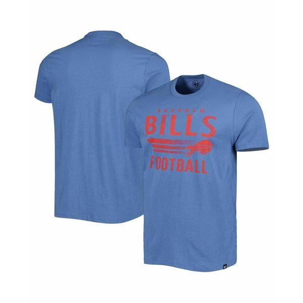４７ブランド Tシャツ トップス レディース Men's Royal Buffalo Bills Wordmark Rider Franklin T-shirt Royal｜asty-shop2｜03