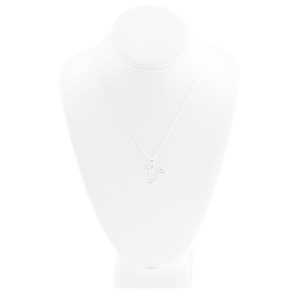 売れ筋 ジャニ ベルニーニ ネックレス チョーカー ペンダントトップ アクセサリー レディース Capital Initial Pendant In Sterling Silver V 即発送可能 Southpointbd Com
