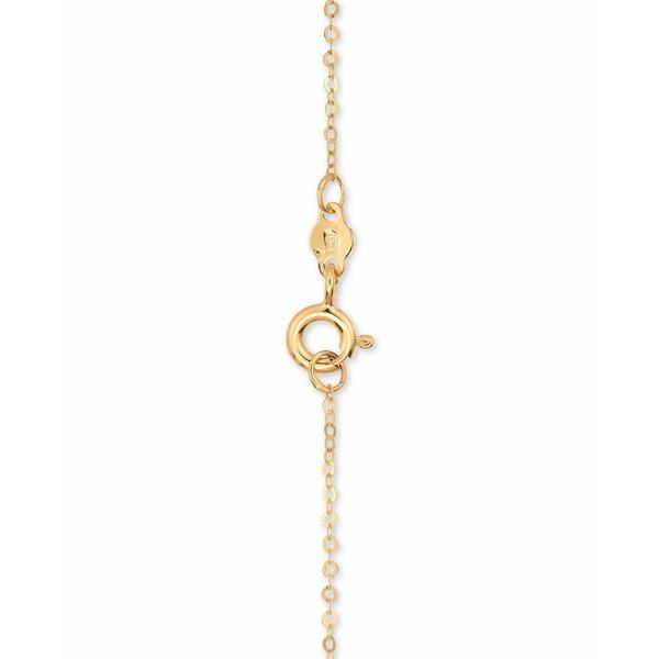 売り出し最激安 イタリアン ゴールド ネックレス・チョーカー アクセサリー メンズ Initial 18 Pendant Necklace in 10k Gold K
