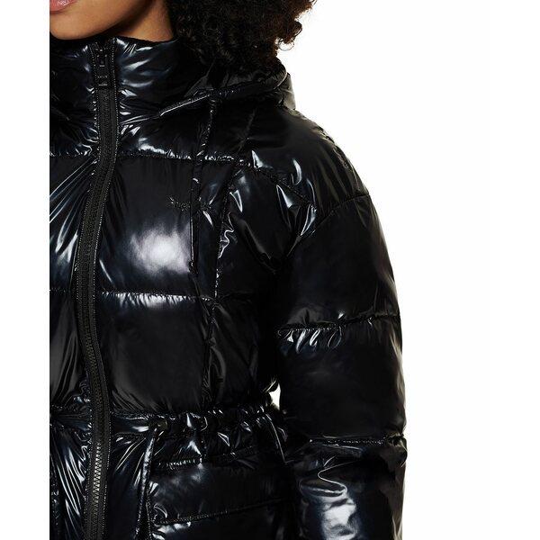 種類豊富な品揃え レディース アウター ジャケット ブルゾン リーバイス Quilted Black Pearlized Waist Cinch With Coat Puffer Hooded テーラード ブレザー サイズ Xl Oroagri Eu