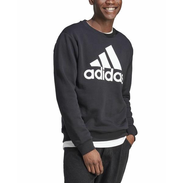 アディダス パーカー・スウェットシャツ アウター メンズ Men's Essentials Fleece Big Logo Sweatshirt Black / Wht｜asty-shop2｜05