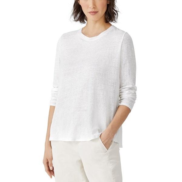 絶対一番安い エイリーンフィッシャー カットソー トップス レディース Organic Linen Top Clay 68 2dbkvfat8v 05e4 海外インポートファッション Asty2 通販 Yahoo ショッピング 全ての Transfer Gitsport Net