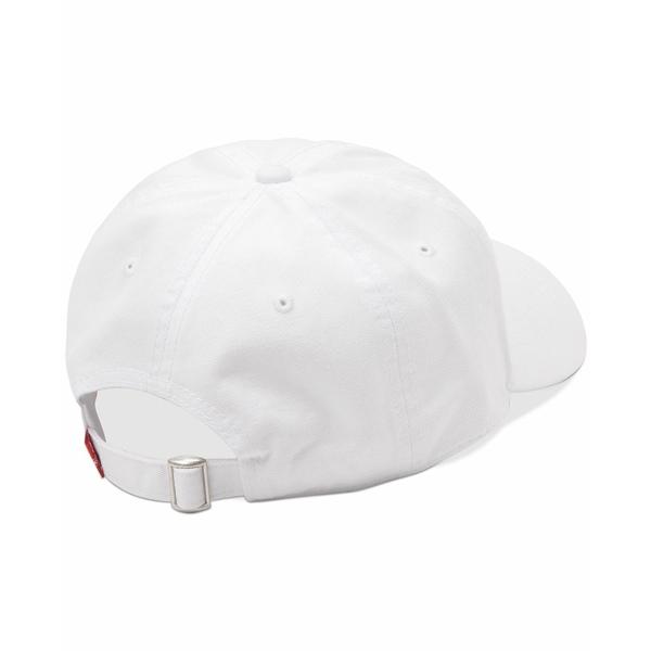リーバイス 帽子 アクセサリー メンズ Men's Large Batwing Baseball Adjustable Strap Hat White｜asty-shop2｜02
