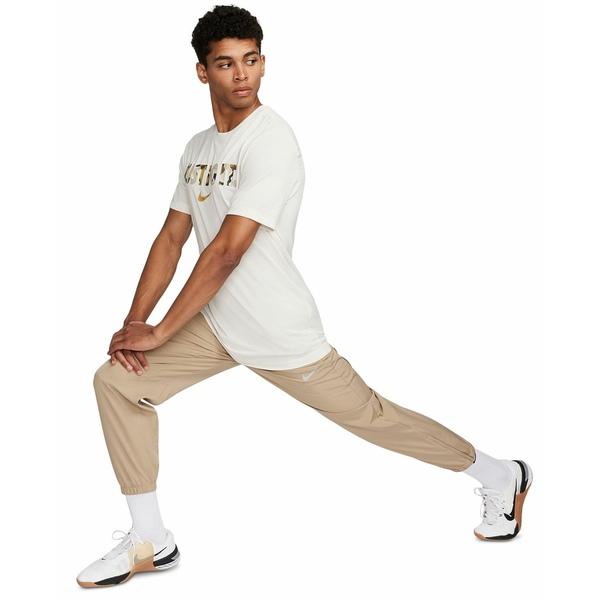 ナイキ カジュアルパンツ ボトムス メンズ Men's Form Dri-FIT Standard-Fit Tapered-Leg Training Pants Khaki/black/(reflective Silv)｜asty-shop2｜02