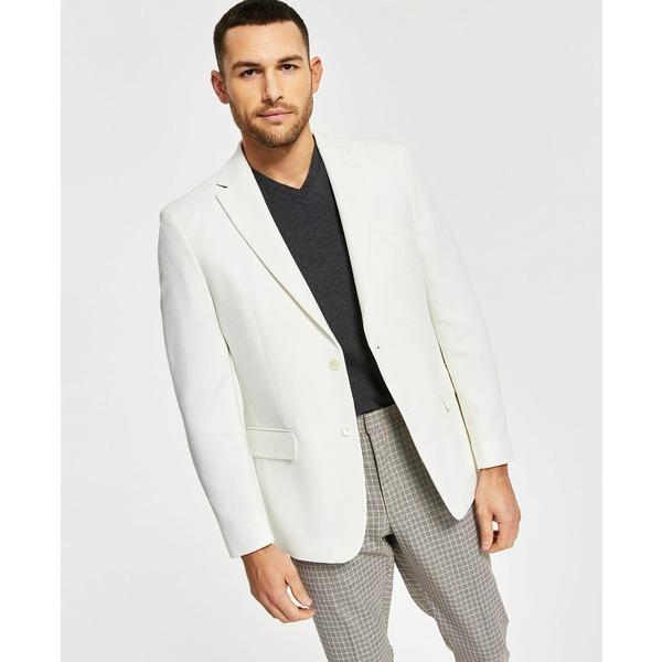 2022高い素材 トミー ヒルフィガー ジャケット&ブルゾン アウター メンズ Men's Slim-Fit Solid Weave Blazer Cream テーラード、ブレザー 2022高い素材 トミー ヒルフィガー ジャケット&ブルゾン アウター メンズ Men's Slim-Fit Solid Weave Blazer Cream テーラード、ブレザー