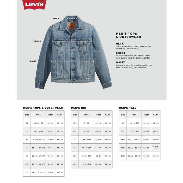 リーバイス ジャケット＆ブルゾン アウター メンズ Men's Regular Fit Non-Stretch Denim Trucker Jacket Blow Away｜asty-shop2｜03