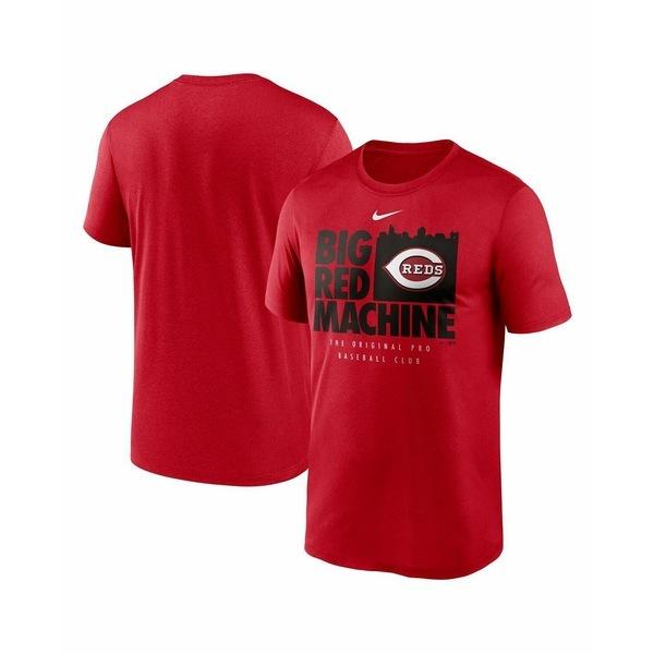 大きな取引 Cincinnati Red Men's メンズ トップス Tシャツ ナイキ Reds Red T-shirt Club Local 半袖