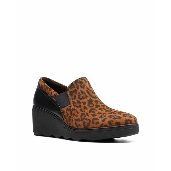 セール 登場から人気沸騰 Collection Women's レディース シューズ パンプス クラークス Mazy Suede Leopard Tan Dark Shoes Squam パンプス