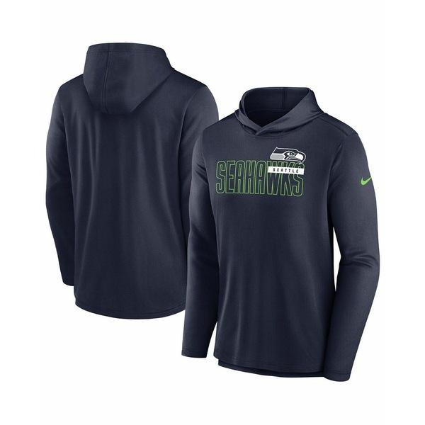 ナイキ パーカー・スウェットシャツ アウター レディース Men's College Navy Seattle Seahawks Performance Team Pullover Hoodie Navy｜asty-shop2｜03