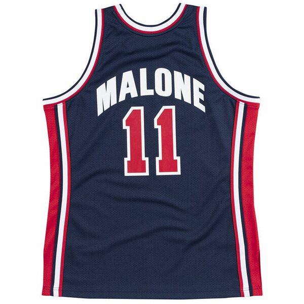 ミッチェル ネス ユニフォーム レプリカユニフォーム トップス 野球 メンズ スポーツ Men S Karl Malone Authentic Usa Jersey Navy Red White 68 K8xoz1nct3 5njs 海外インポートファッション Asty2 良いオンライン販売