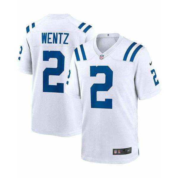 ナイキ ユニフォーム レプリカユニフォーム トップス Game 野球 メンズ Men S Carson Wentz White Colts Indianapolis White Jersey
