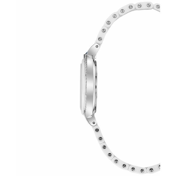 ブロバ 腕時計 アクセサリー レディース Women's Rubaiyat Diamond (1/3 ct. t.w.) Stainless Steel and White Ceramic Bracelet Watch 35mm No Color｜asty-shop2｜05