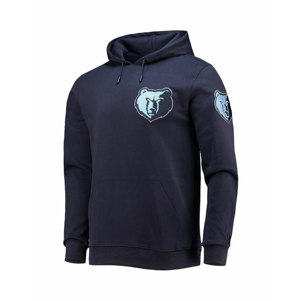 クリアランス廉価 プロスタンダード パーカー・スウェットシャツ アウター メンズ Men´s Navy Memphis Grizzlies Logo Pullover Hoodie Navy