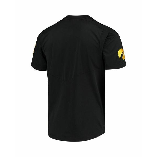 ナイキ Tシャツ トップス レディース Men's Black Iowa Hawkeyes Replica Vapor Elite Full-Button Baseball Jersey Black｜asty-shop2｜02