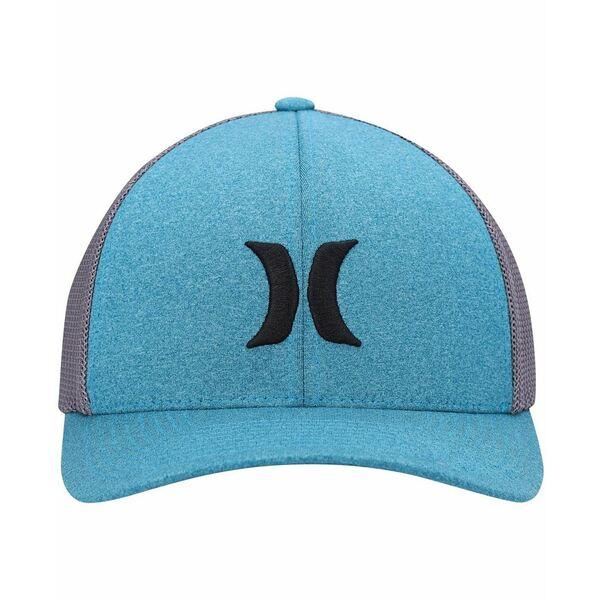 ハーレー 帽子 アクセサリー レディース Men's Teal Icon Textures Flex Hat Teal｜asty-shop2｜03