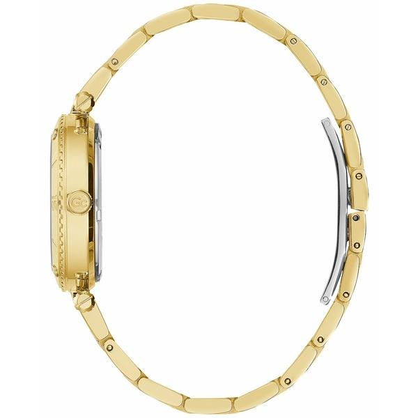 ゲス 腕時計 アクセサリー レディース Gc Muse Women's Swiss Gold-Tone Stainless Steel Bracelet Watch 34mm Gold-tone｜asty-shop2｜02