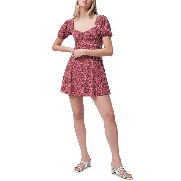 受賞店舗 フレンチコネクション ワンピース トップス レディース Elao Printed Draped Puff Sleeve Dress Fiery Red Multi 68 Swh7yhmp Cq15 海外インポートファッション Asty2 通販 Yahoo ショッピング 激安 即納 Marve Hn