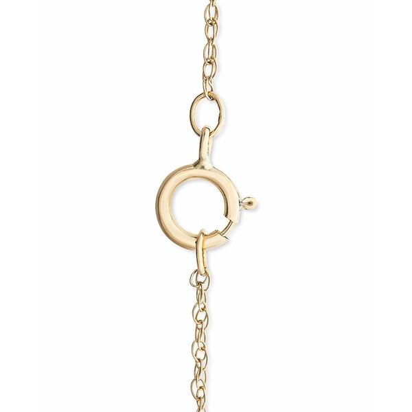 カーリング ラップド ネックレス・チョーカー アクセサリー メンズ Diamond Frog 18 Pendant Necklace (1/10 ct. t.w.) in 10k Gold， Created for Macy´s Yellow Gold
