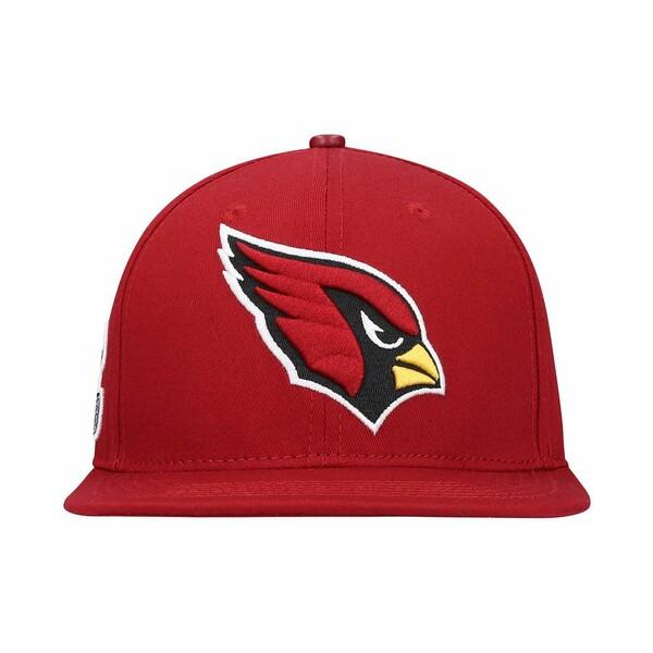 プロスタンダード 帽子 アクセサリー レディース Men's Cardinal Arizona Cardinals Logo II Snapback Hat Cardinal｜asty-shop2｜02
