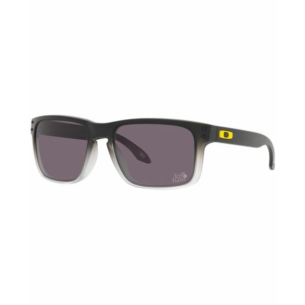 激安人気新品 OO9102 Sunglasses, Men's メンズ アクセサリー サングラス・アイウェア オークリー 2022 Fade Black Matte 57 Holbrook France De Tour サングラス
