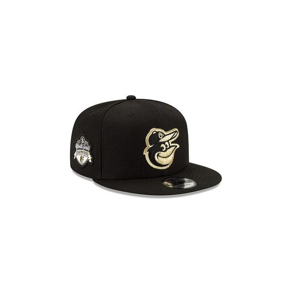 全日本送料無料 ニューエラ 帽子 アクセサリー レディース Baltimore Orioles Gold Front 9fifty Cap Black 新発 Www Shandilyaz Com