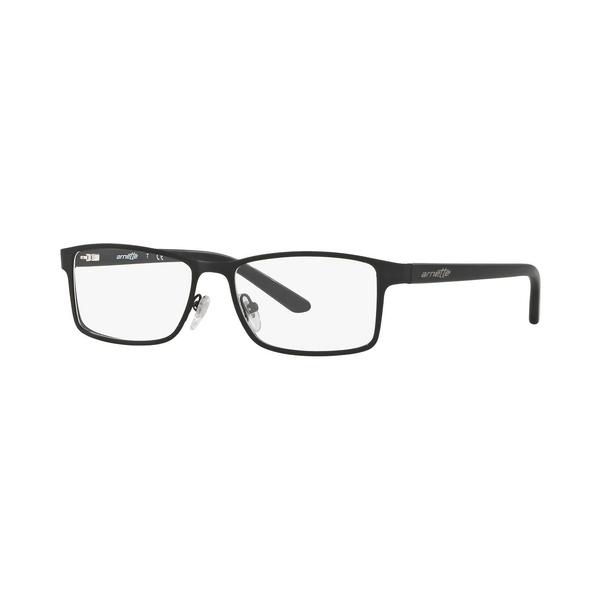 アーネット サングラス・アイウェア アクセサリー メンズ AN6110 Men's Rectangle Eyeglasses Rubber Bla