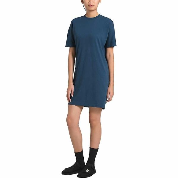 引きクーポン発行中 ノースフェイス ワンピース トップス レディース The North Face Women S Woodside Hemp Tee Dress Shady Blue 新入荷商品 Www Shirleyryan Ca