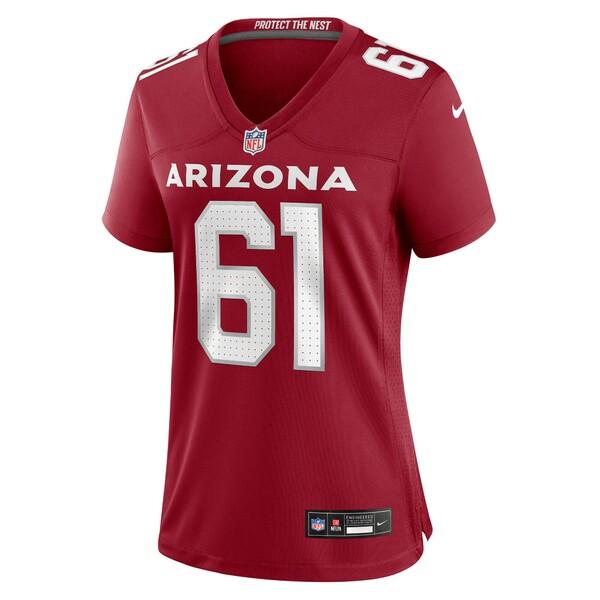 ナイキ ユニフォーム トップス レディース Carter O'Donnell Arizona Cardinals Nike Women's Team Game Jersey Cardinal｜asty-shop2｜02