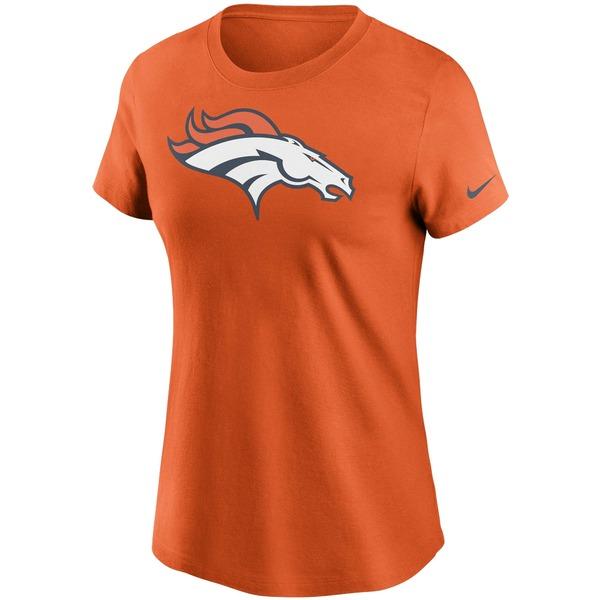 ナイキ Tシャツ レディース Denver Broncos Nike Women's Logo Essential TShirt Orange｜asty-shop2｜02