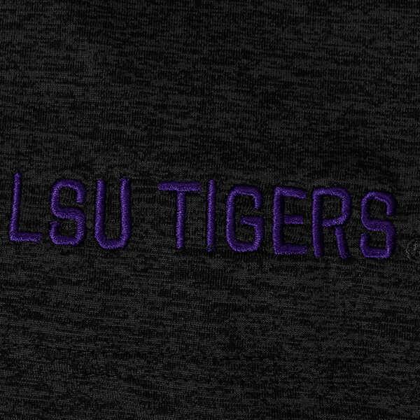 クリアランスショップ コロシアム ポロシャツ トップス メンズ LSU Tigers Colosseum Big & Tall Down Swing Polo Black