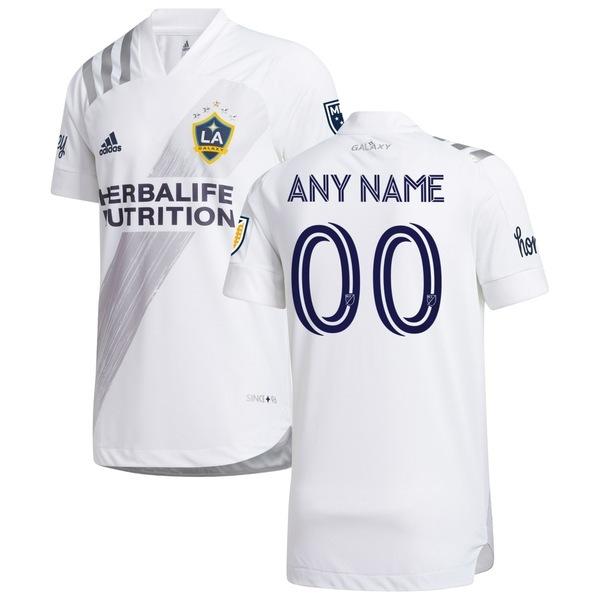 高級感 アディダス ユニフォーム トップス メンズ La Galaxy Adidas 25th Season Celebration Custom Authentic Jersey White 21新作 Loconcept Com Br