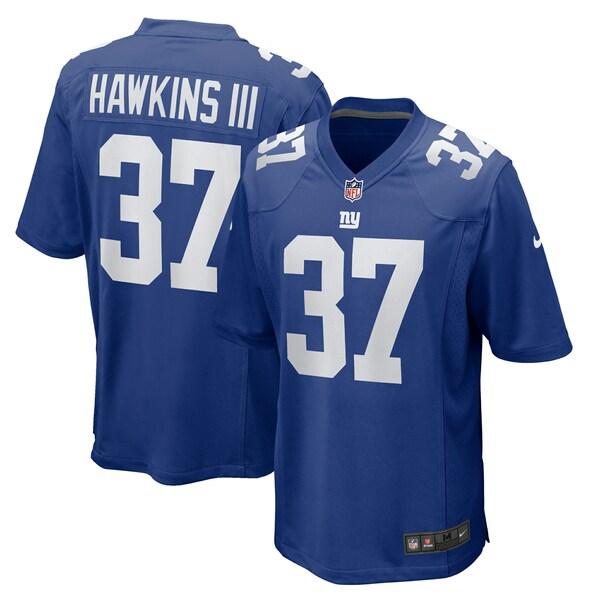 ナイキ ユニフォーム トップス メンズ Tre Hawkins New York Giants Nike  Game Jersey Royal｜asty-shop2｜04