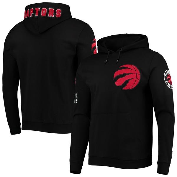 17人気特価 プロスタンダード パーカー スウェットシャツ アウター メンズ Toronto Raptors Pro Standard Chenille Team Pullover Hoodie Black Meraasesores Com