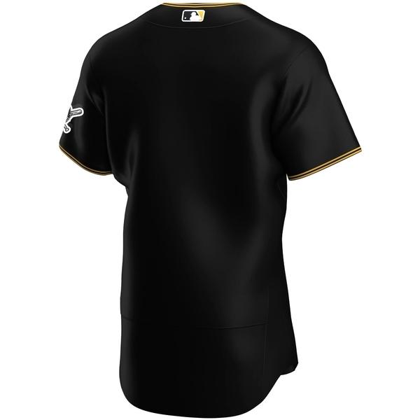 100％本物保証！ ナイキ ユニフォーム トップス Jersey Nike Authentic Black メンズ Team Pittsburgh  Pirates Alternate Logo 応援グッズ