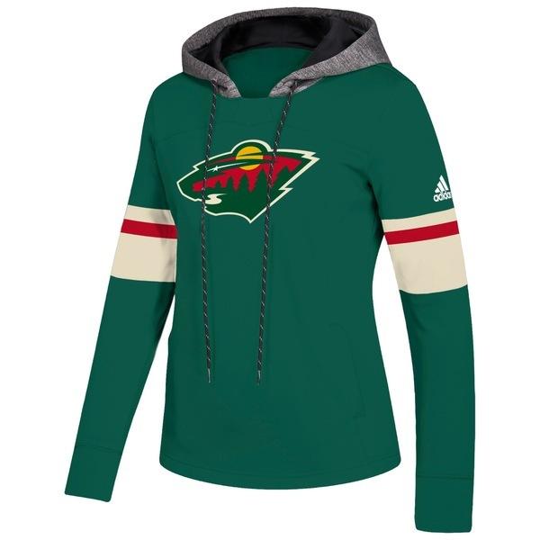超目玉 Green Hoodie Pullover Crewdie Women S Adidas Wild Minnesota レディース アウター パーカー スウェットシャツ アディダス パーカー スウェットシャツ レディース アディダス トップス Meorboston Org