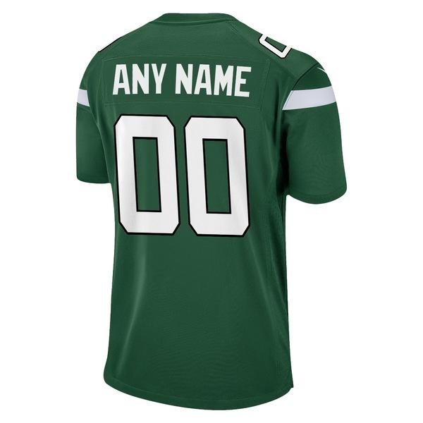 ナイキ ユニフォーム トップス メンズ New York Jets Nike Game Custom Jersey Gotham Green｜asty-shop2｜04