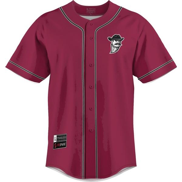 2021年レディースファッション福袋特集 プロスフィア ユニフォーム トップス Aggies Jersey Mexico Baseball メンズ  Crimson New State 応援グッズ