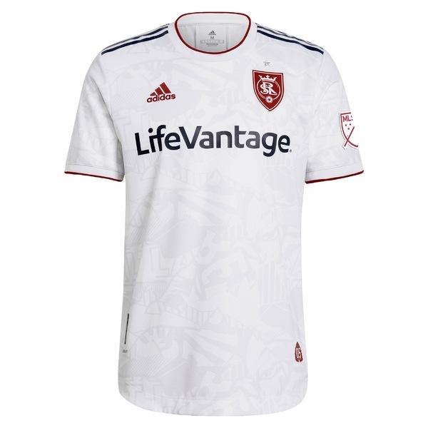 正規通販 Supporter S The 21 Adidas Lake Salt Real Herrera ron メンズ トップス ユニフォーム アディダス ユニフォーム メンズ アディダス Secondary White Jersey Player Authentic Kit 応援グッズ Www Janvier Labs Com