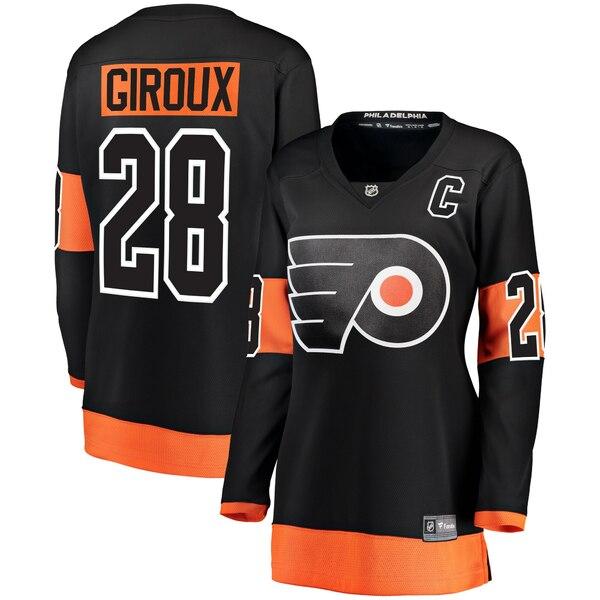 同梱不可 ファナティクス ユニフォーム 野球 トップス レディース Alternate Claude Giroux Philadelphia Flyers Philadelphia Fanatics Branded Women S Alternate Breakaway Player Jersey Black 75 1jmvyxpcsl 0236 海外インポートファッション Asty2 質屋