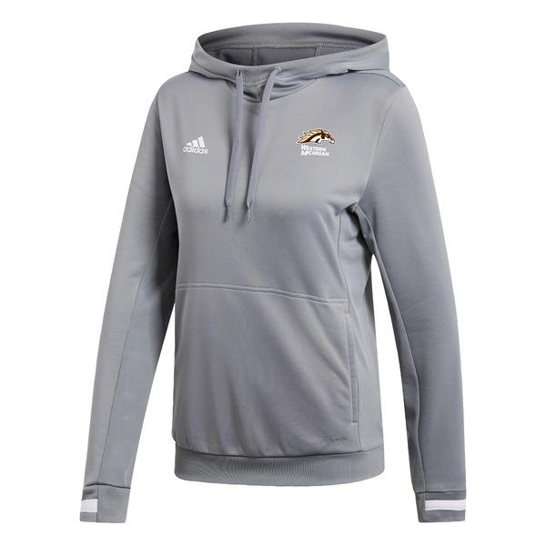品揃え豊富で アディダス パーカー スウェットシャツ レディース アディダス パーカー スウェットシャツ Gray Hoodie Pullover Team Women S Adidas Broncos Michigan Western レディース アウター トップス