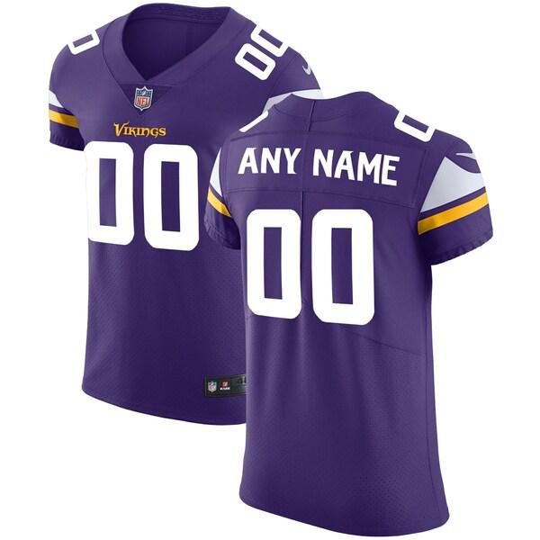ナイキ ユニフォーム トップス メンズ Minnesota Vikings Nike Vapor Untouchable Custom Elite Jersey Purple｜asty-shop2｜04