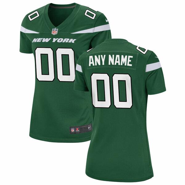 ナイキ ユニフォーム トップス レディース New York Jets Nike Women's Custom Game Jersey Gotham Green｜asty-shop2｜02