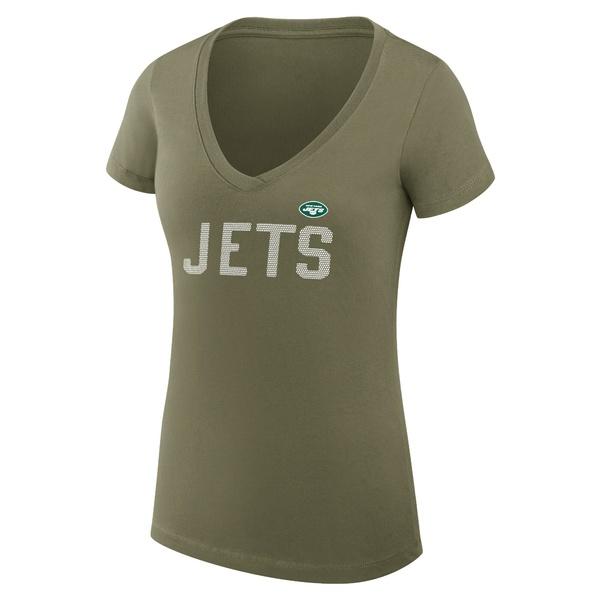 カールバンクス Tシャツ トップス レディース New York Jets GIII 4Her