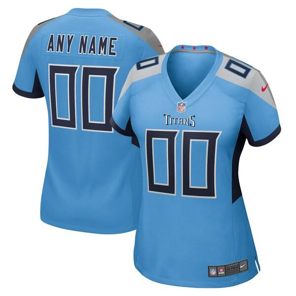 ナイキ ユニフォーム トップス レディース Tennessee Titans Nike Women's Alternate Custom Game Jersey Light Blue｜asty-shop2｜05